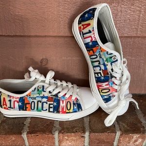 Air Force Mom sneakers flats NWOB